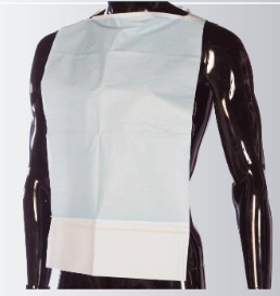 Babete soft de papel + polietileno (Emb.125un.)