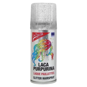 Laca Cor Fantasia Glitter Prata 100 ml
