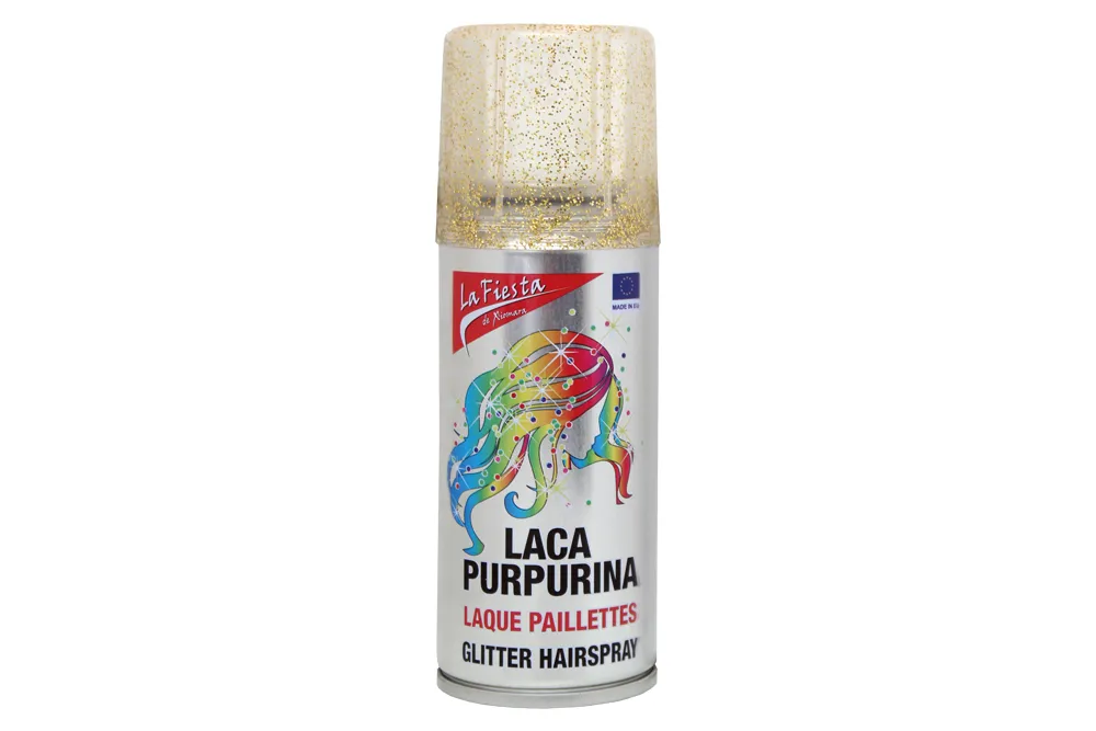 Laca Cor Fantasia Glitter Ouro 100 ml
