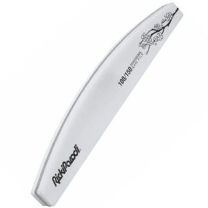 Lima de Unhas Meia Lua Super Acolchoada RickiParodi Japonesa 100/150 10 Unidades