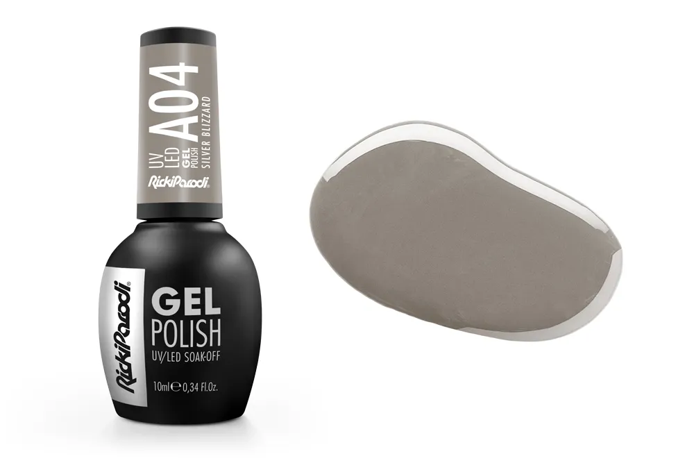 Verniz Gel A04 Silver Blizzard 10ml