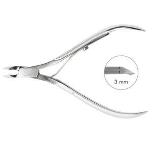 Alicate Cutículas Baruffaldi Inox 10 cm - 3 mm