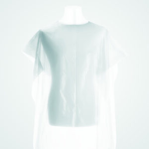 Capas cliente transparente Polietileno descartáveis
