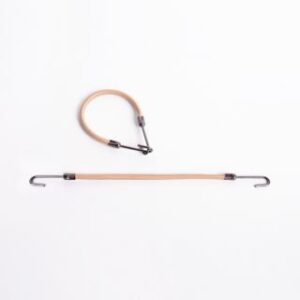 Elástico cabelo loiro 14 cm com gancho