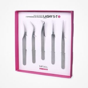 Pack de pinças 5 unidades extensões de pestanas