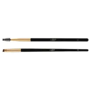 Pincel n°13 + n°14 kit pincéis para sobrancelhas  Puro Bio