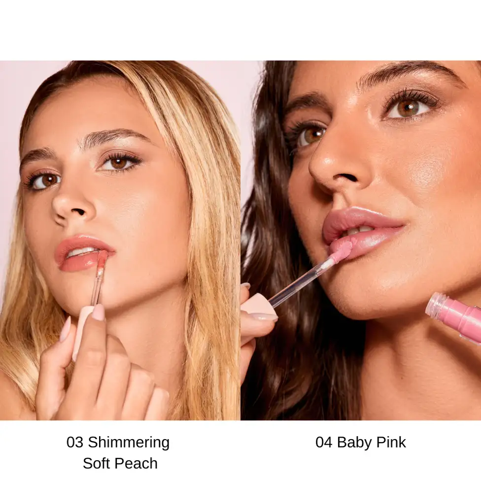 Balmy Gloss Lipgloss Nutritivo 03 Shimmering Soft Peach - Image 2