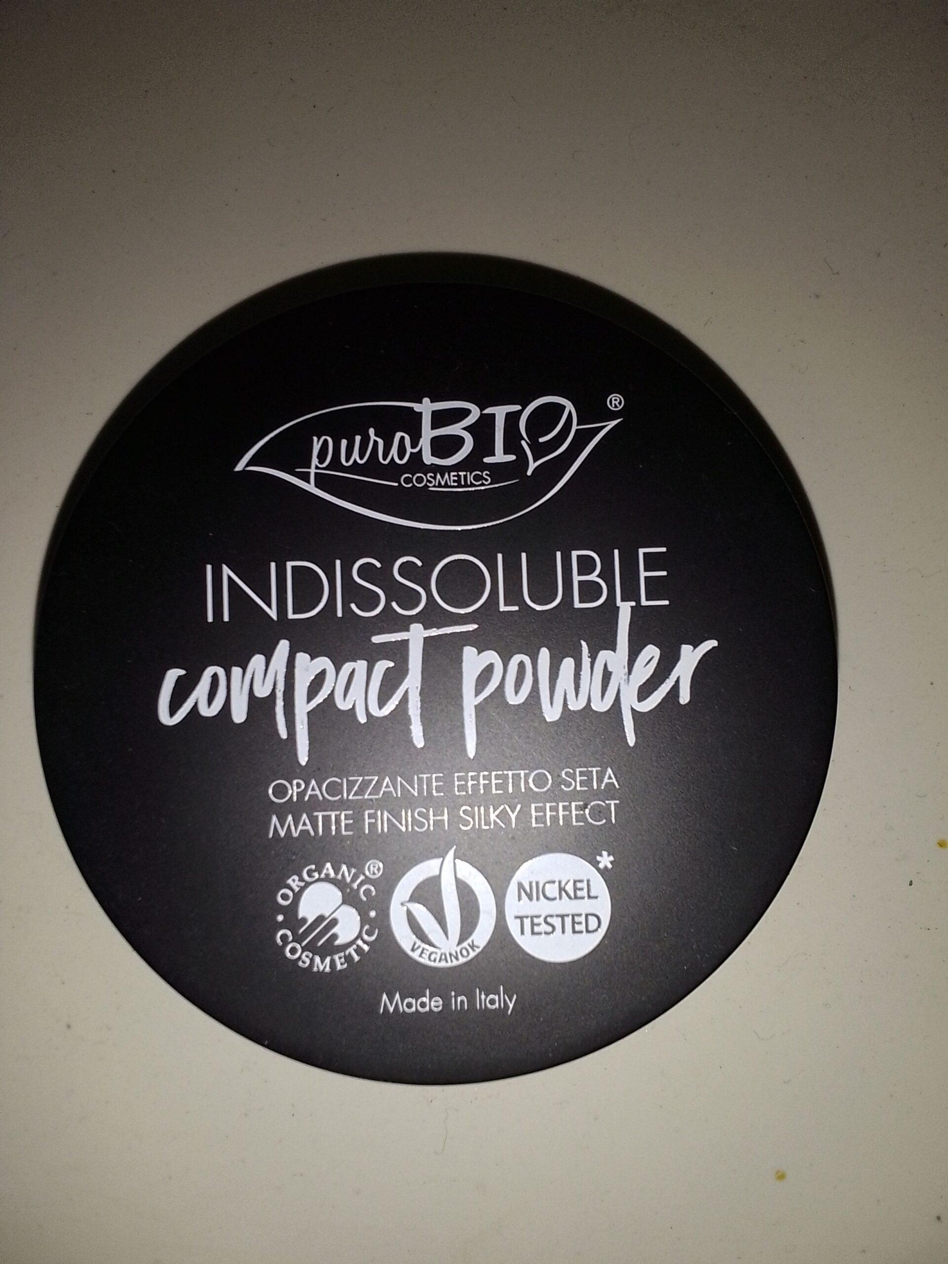 Base Indissolúvel Pó compacto 9g Neutro 01