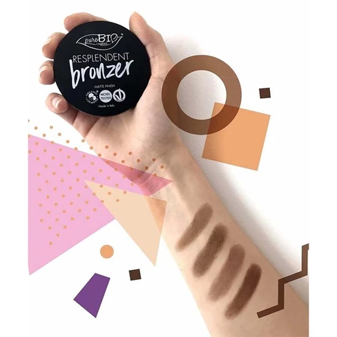 Bronzer Resplendente 9g Acabamento Mate 03 Beige Brown - Image 2