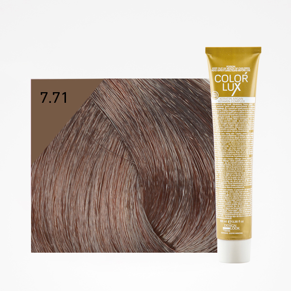 Tinta De Cabelo – COLOR LUX 100ML Contém Queratina, Argan & Vitamina Complex
