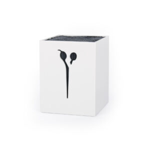 SUPORTE PARA TESSOURAS BRANCO