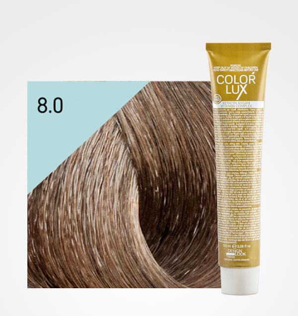 Tinta De Cabelo – COLOR LUX 100ML Contém Queratina, Argan & Vitamina Complex