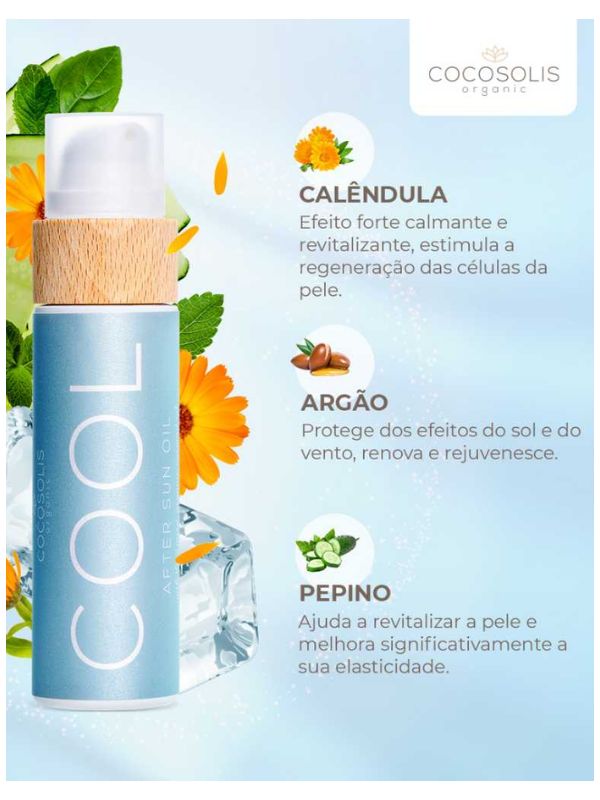 COCOSOLIS Cool After Sun Oil. 110 ml - Image 3