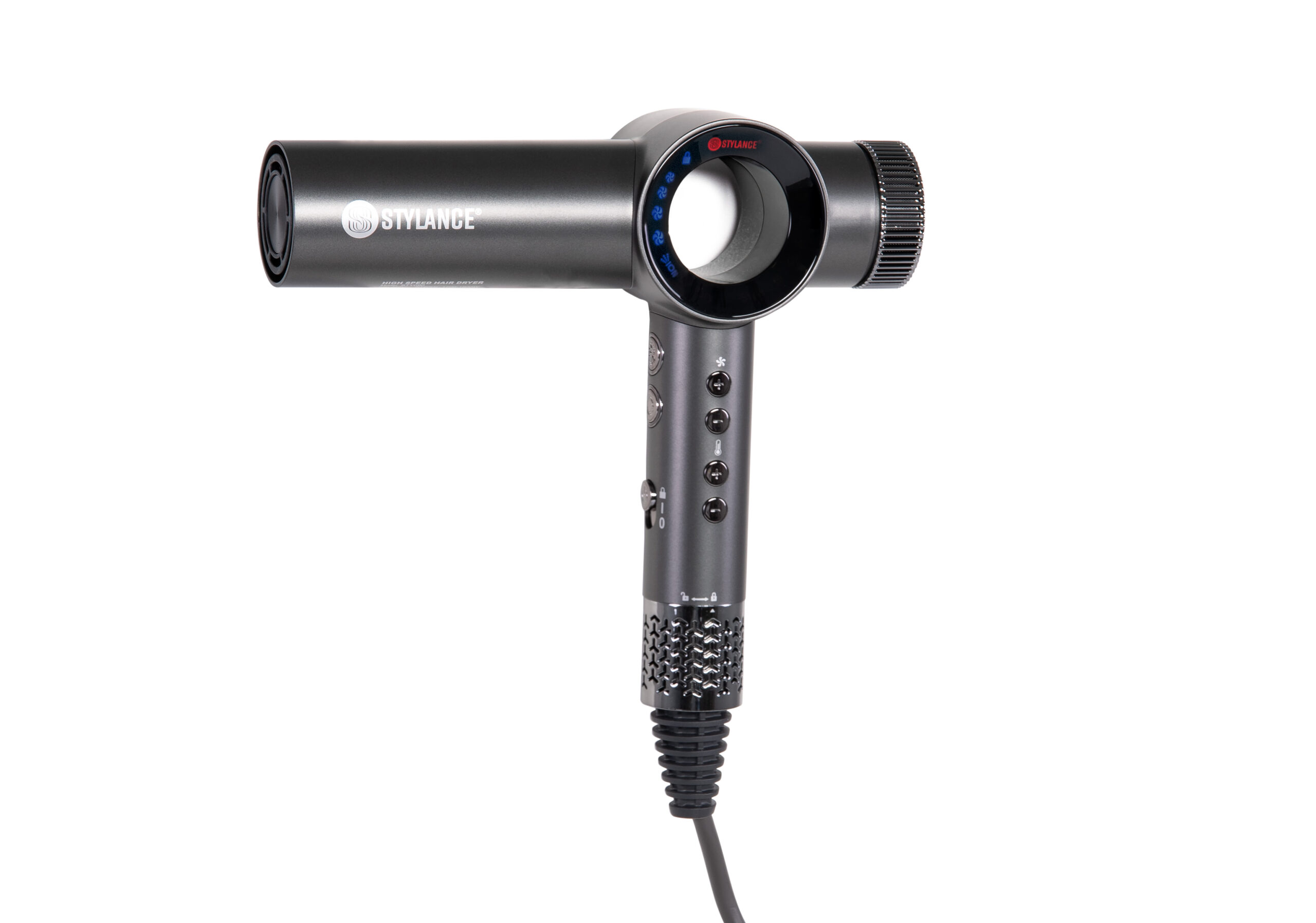 SECADOR DE CABELO INTELIGENTE DE ALTA VELOCIDADE -1600-1900 WAT PRO DRYER