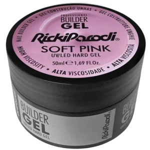 Gel Construção UV RickiParodi Soft Pink Rosa 50 ml