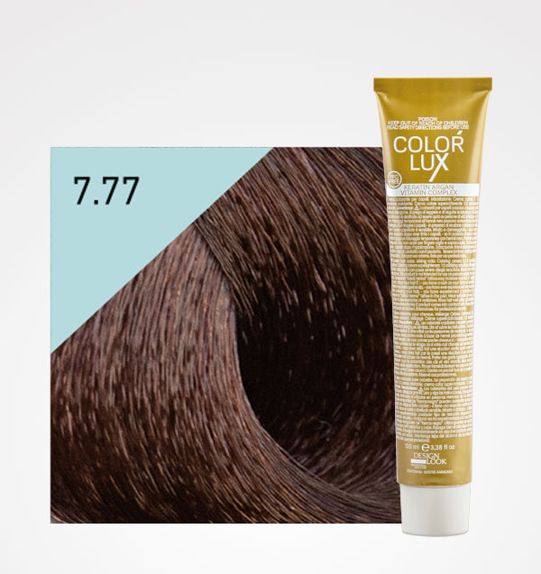 Tinta De Cabelo – COLOR LUX 100ML Contém Queratina, Argan & Vitamina Complex