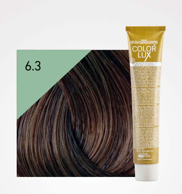 Tinta De Cabelo – COLOR LUX 100ML Contém Queratina, Argan & Vitamina Complex