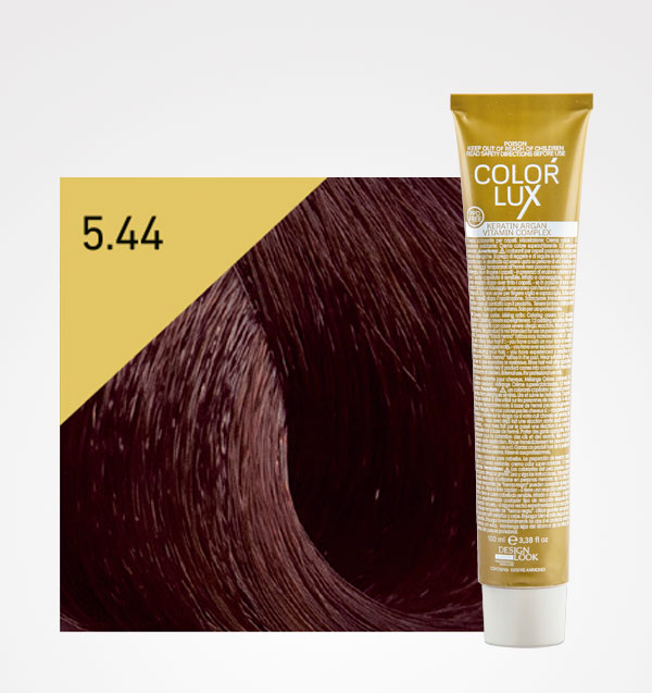 Tinta De Cabelo – COLOR LUX 100ML Contém Queratina, Argan & Vitamina Complex