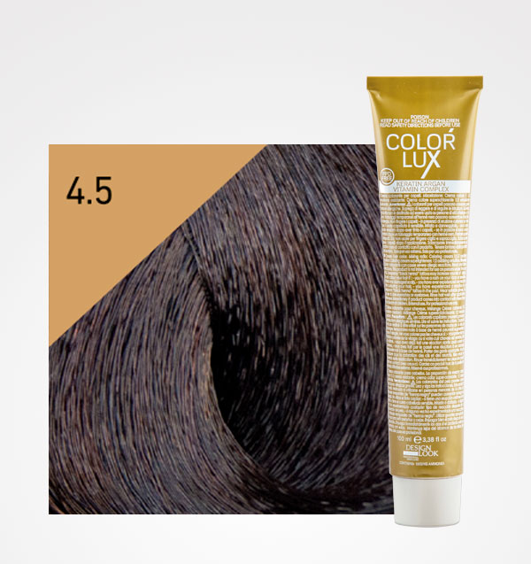 Tinta De Cabelo – COLOR LUX 100ML Contém Queratina, Argan & Vitamina Complex
