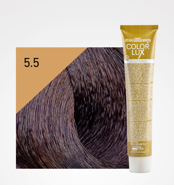 Tinta De Cabelo – COLOR LUX 100ML Contém Queratina, Argan & Vitamina Complex