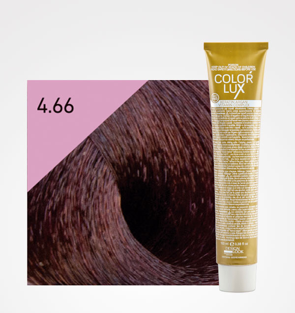 Tinta De Cabelo – COLOR LUX 100ML Contém Queratina, Argan & Vitamina Complex