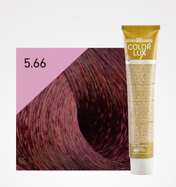 Tinta De Cabelo – COLOR LUX 100ML Contém Queratina, Argan & Vitamina Complex
