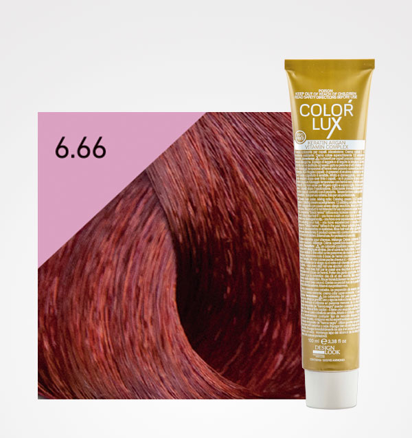 Tinta De Cabelo – COLOR LUX 100ML Contém Queratina, Argan & Vitamina Complex