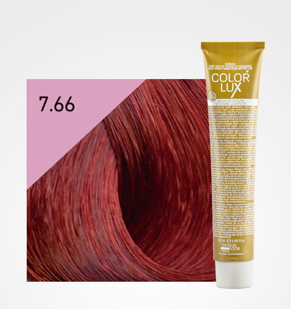 Tinta De Cabelo – COLOR LUX 100ML Contém Queratina, Argan & Vitamina Complex