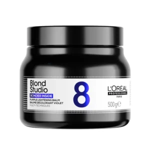 L’Oréal Pro Blond Studio 8 Purple Balm Descolorante 500g
